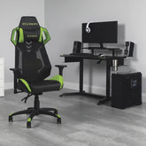 RESPAWN High Back & Adjustable Swivel Gaming Chair (Green)